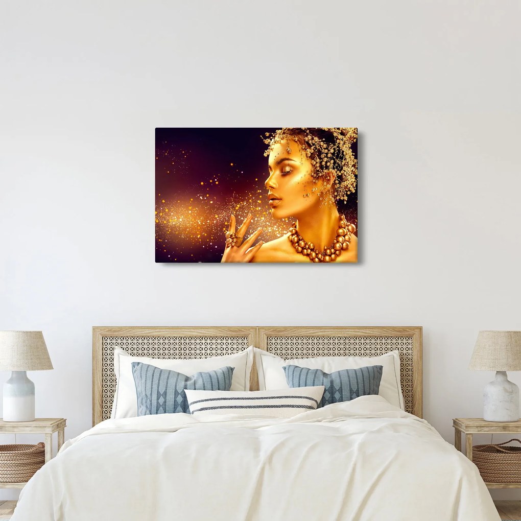 Tablou - Regina de aur (90x60 cm)