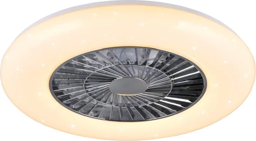 Plafonieră albă-argintie LED Visby – Trio