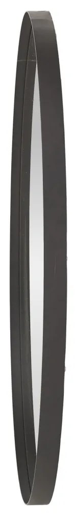 Oglinda Patina neagra ø70 cm