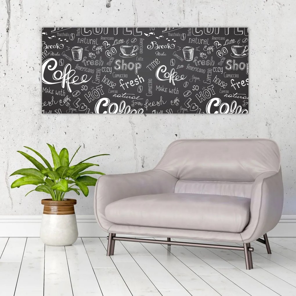 Tablou - Coffee (120x50 cm)