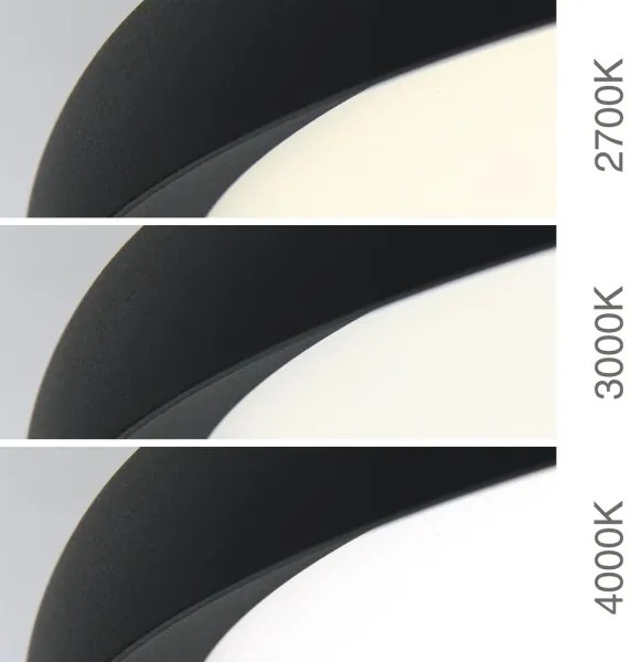 Orion - Plafonieră LED KANT 50W/230V 2700/3200/4000K Ø 60 cm negru