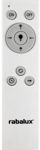 Rabalux 5445 DANNY - Plafonieră LED reglabilă, 36W/230V + telecomandă