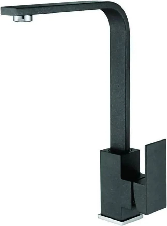 Baterie bucatarie monocomanda Inter Ceramic finisaj gri mat
