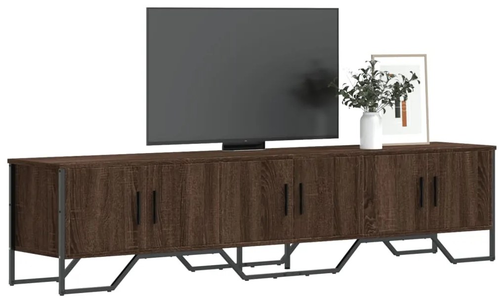 vidaXL Dulap TV, stejar maro, 180x34x41 cm, lemn prelucrat