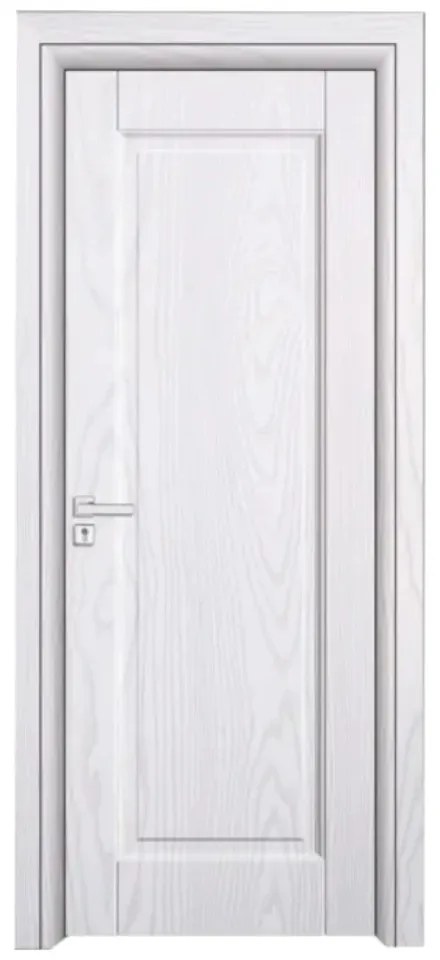 Usa Interior din MDF Novo Doors ND83 LUX PREMIUM, Cadru din Lemn Masiv, KIT COMPLET, Toc Reglabil de 10 CM INCLUS, Plinta pe Ambele Parti (Culoare: