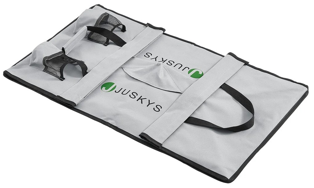 Cărucior de mână gri deschis