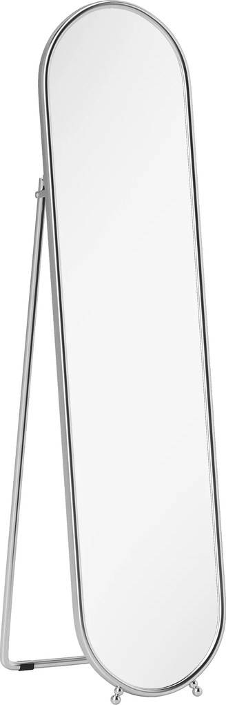 HOMCOM Oglindă Ovală Aurie Înaltă | Aosom Romania