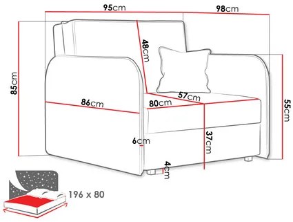 Fotoliu Rowan-I I (bej). Promo -16%. 1121997