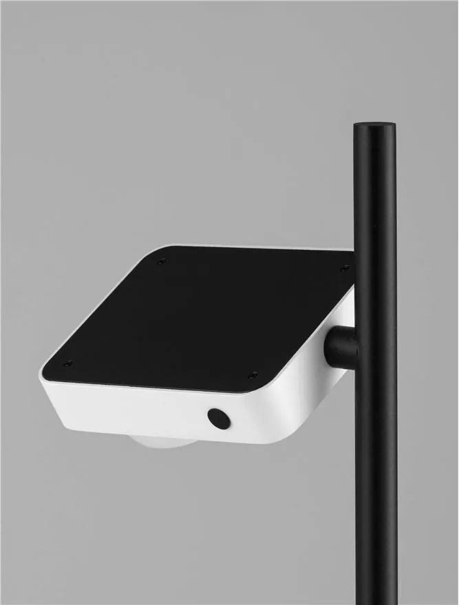Lampa de podea LED cu spot directionabil stil minimalist KEDROS alb