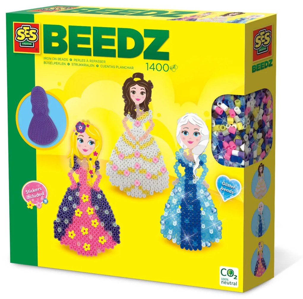 Set creativ Beedz - Margele de calcat Printese