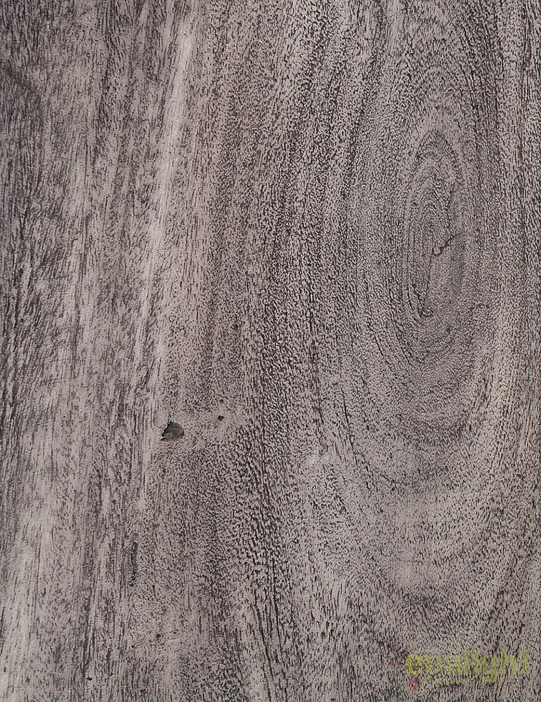 Masa din lemn design industrial style Mammut 200cm otel/ salcam gri, A-37240 VC