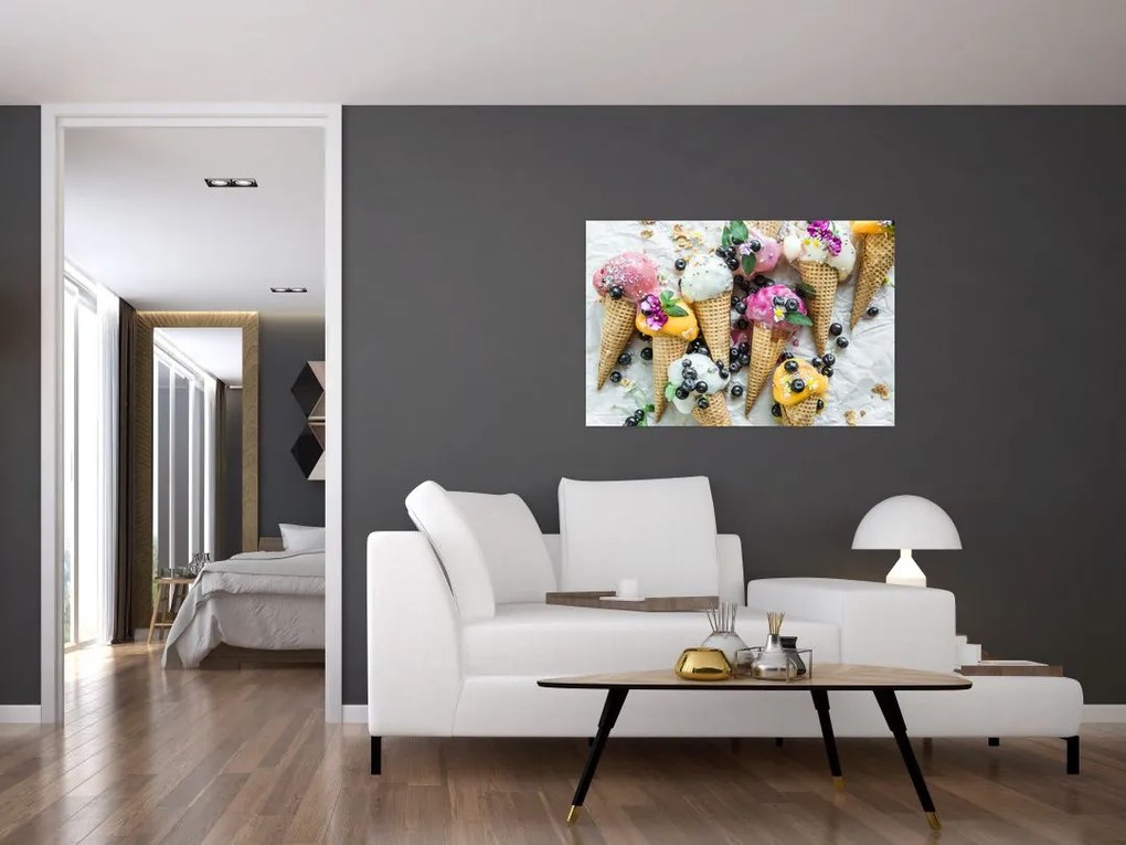 Tablou cu înghețată (90x60 cm)