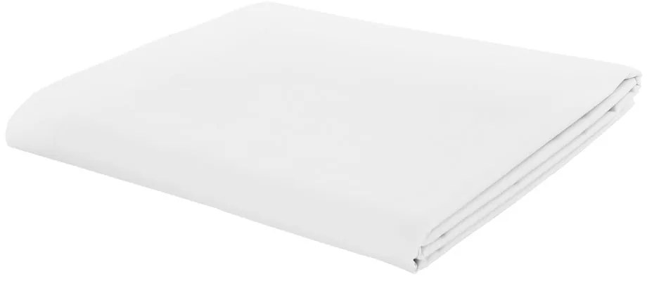 Cearceaf alb din bumbac percale 275x275 cm Easy Iron Percale – Catherine Lansfield