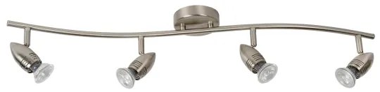 Lucide 13955/20/12 - Lampa spot LED CARO-LED 4xGU10/5W/230V crom