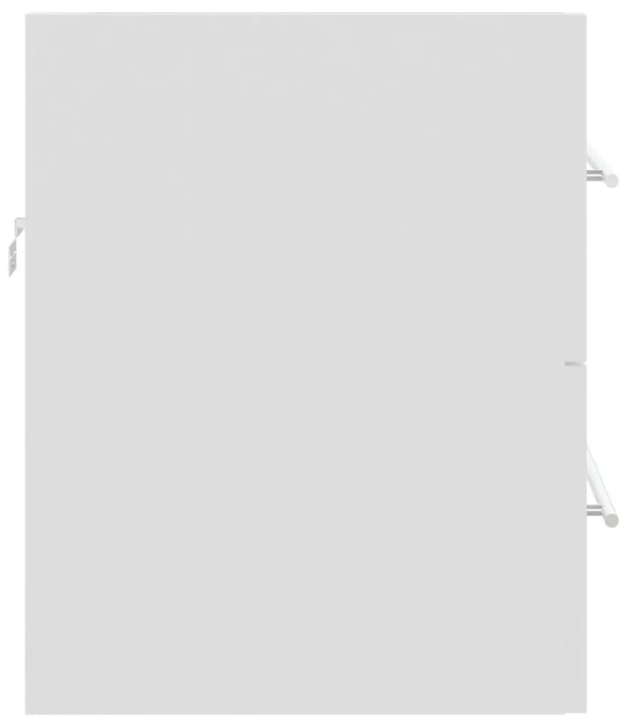 Dulap de chiuveta, alb, 60x38,5x48 cm, PAL Alb, Dulap pentru chiuveta, 1