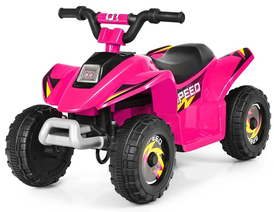 ATV electric pentru copii, roz