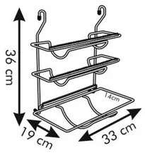 Distribuitor de folie și prosoape dehârtie Tescoma MONTI, 33 cm