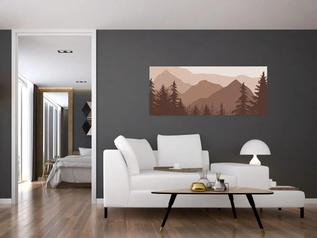 Tablou - Munții Maro N⁰2 (120x50 cm)