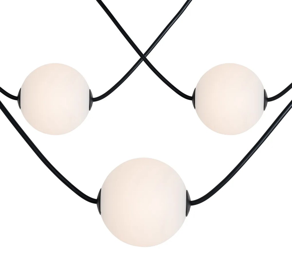 Ghirlanda Luminoasă Modernă de Exterior 16M inclusiv LED 28-Lumina - Malai