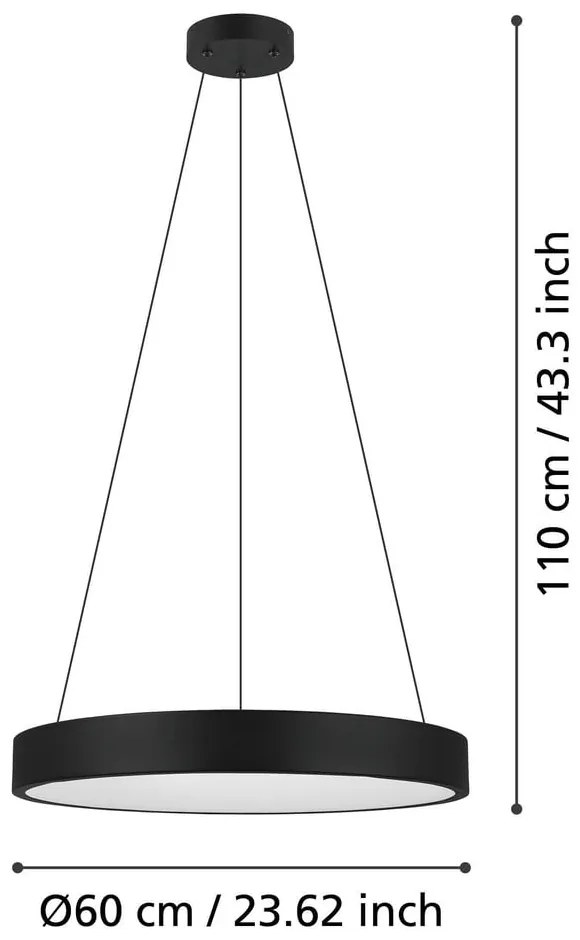 Lustră smart LED 6,5 W MARGHERA-Z – EGLO