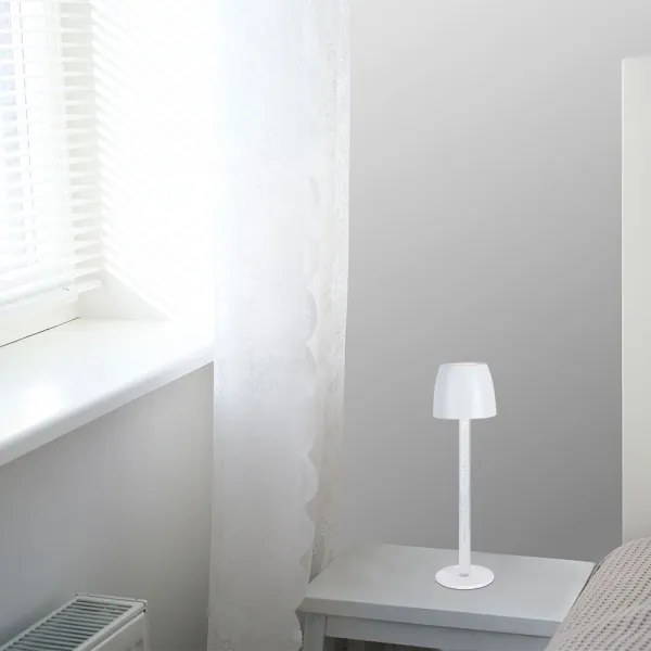 Lampă de birou LED încărcabilă, reglabilă, 3W, 5V, 3000K, albă