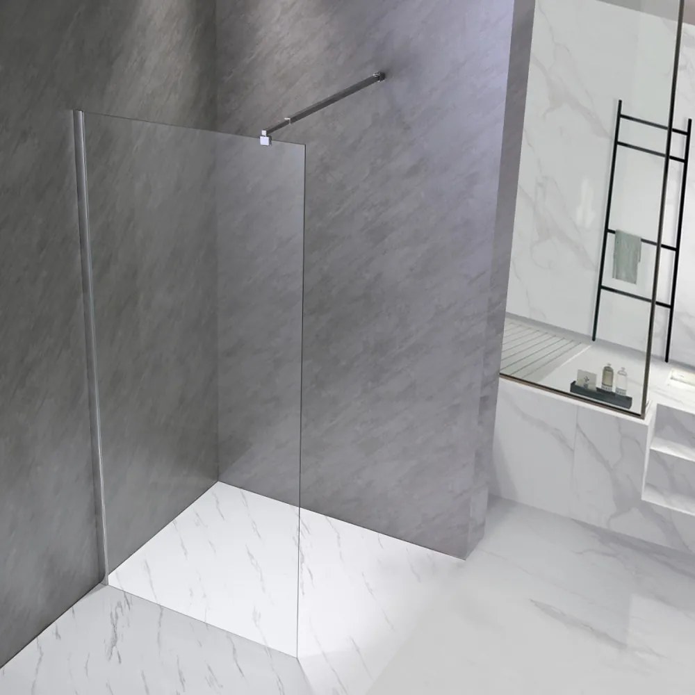 Perete de duș River walk-in 90x190 cm