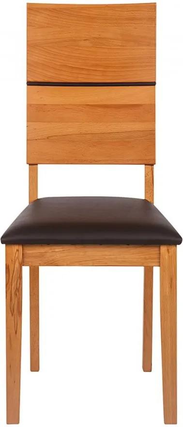 Set de 2 scaune tapitate RichWOOD, lemn masiv de fag