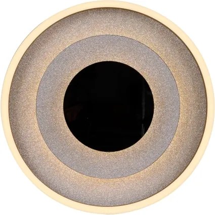 JUST LIGHT. 14409-21 - Plafonieră LED GLITTY LED/22W/230V Ø 40 cm neagră
