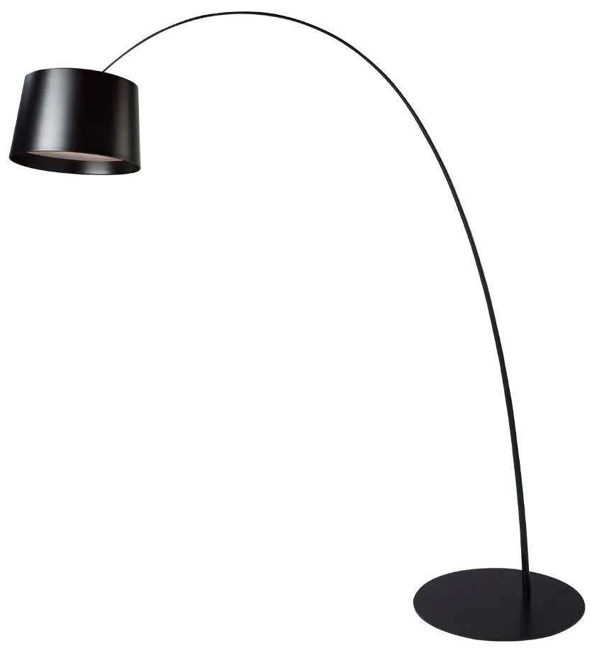 Lampa arcuita de podea eleganta design minimalist Black