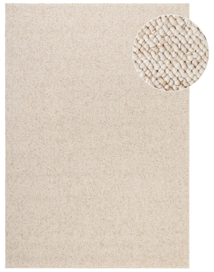 Covor crem lavabil 120x170 cm Rocco Cream – Elle Decoration