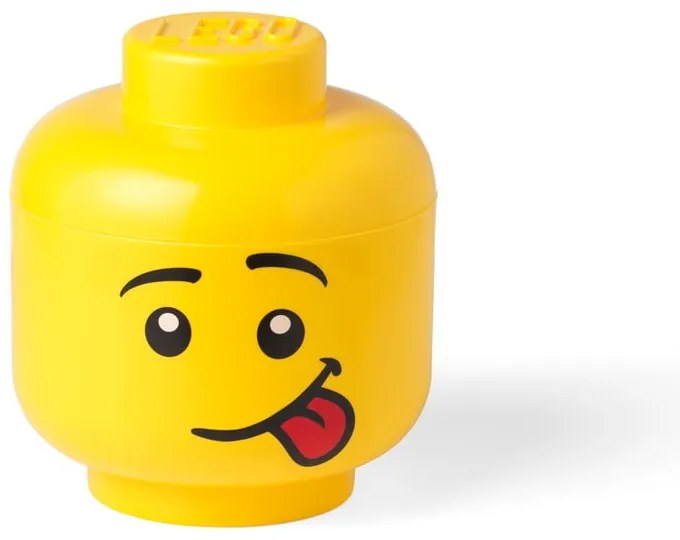 Cutie depozitare LEGO® Silly S, galben, ⌀ 16,3 cm