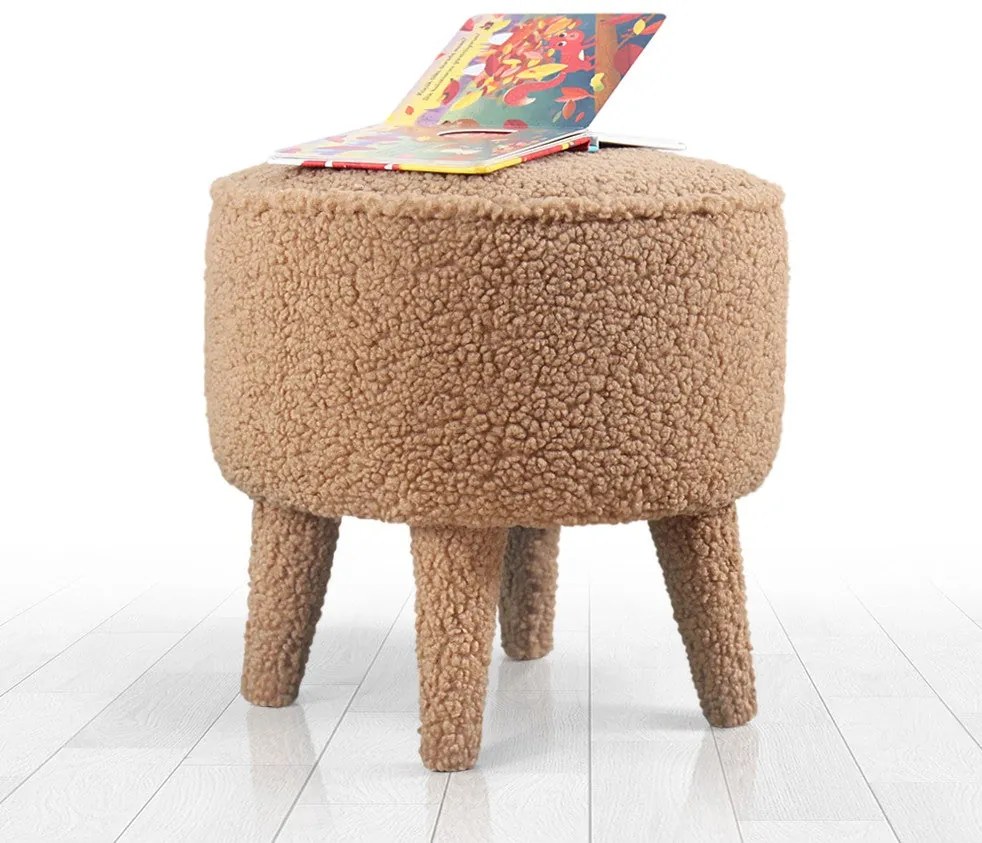 Taburet tapițat Moouv 3337 - Brown
