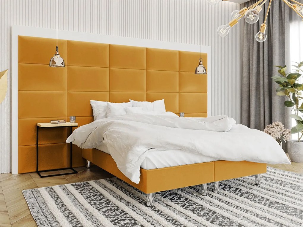 Panou de perete tapițat Pazara 70x40 (manila 32). Promo -18%. 1054355