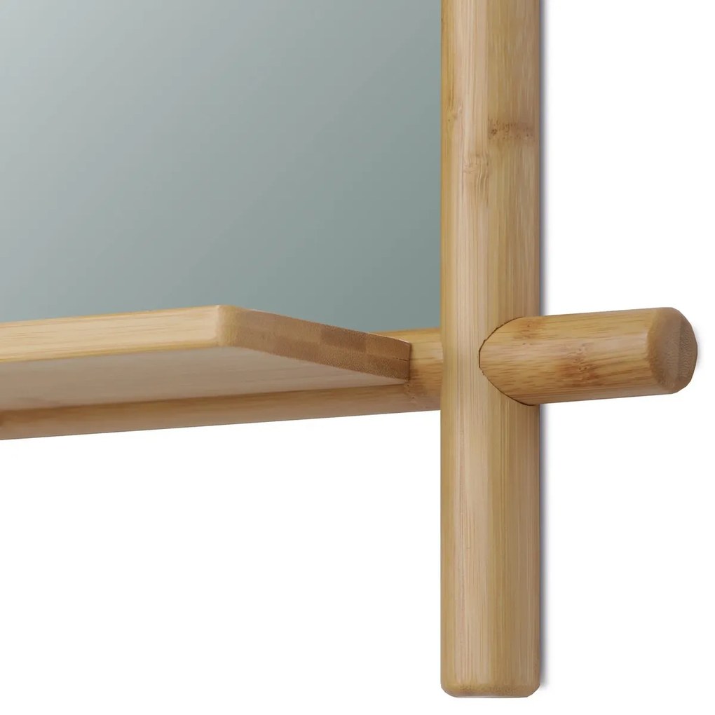 Oglinda de perete B027 NAT, bambus