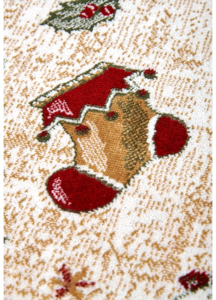 Covor roșu din amestec de bumbac 160x230 cm cu model de Crăciun Toy's Delight Red Christmas – Villeroy&Boch