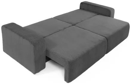 Canapea extensibilă Euston Sztruks (Albastru închis) (cu sp. depozitare). 1105535