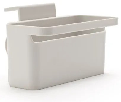 Organizator pentru chiuveta Brabantia SinkSide 1003311, Fixare pe peretele chiuvetei, Fund perforat, Gri deschis
