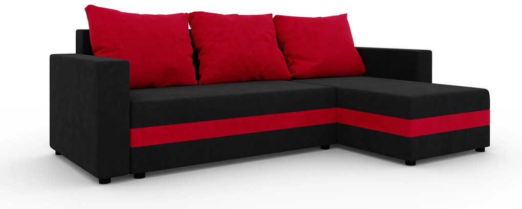 Coltar Safino (negru + rosu) (D). 1042617