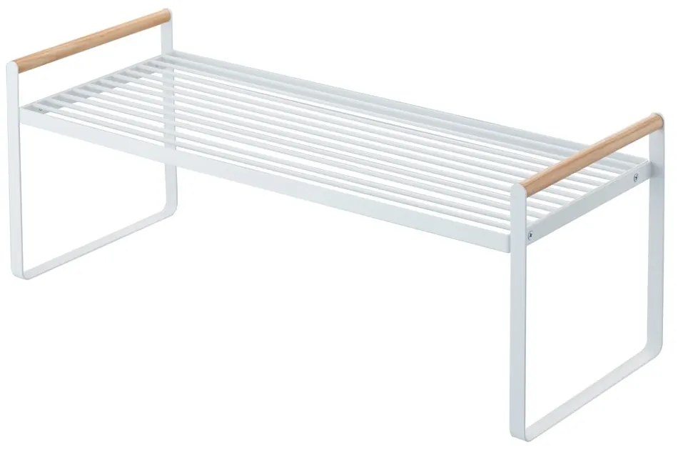 Raft metalic de bucătărie Yamazaki Tosca, alb
