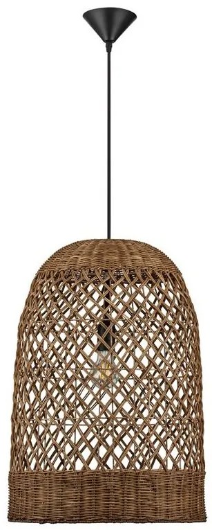 Lustra/Pendul ratan design natural SOLITA maro