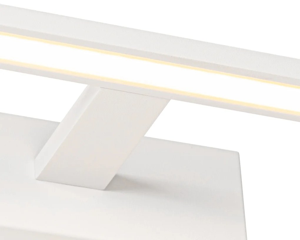 Lampa de perete albă 62 cm incl. LED IP44 - Jerre