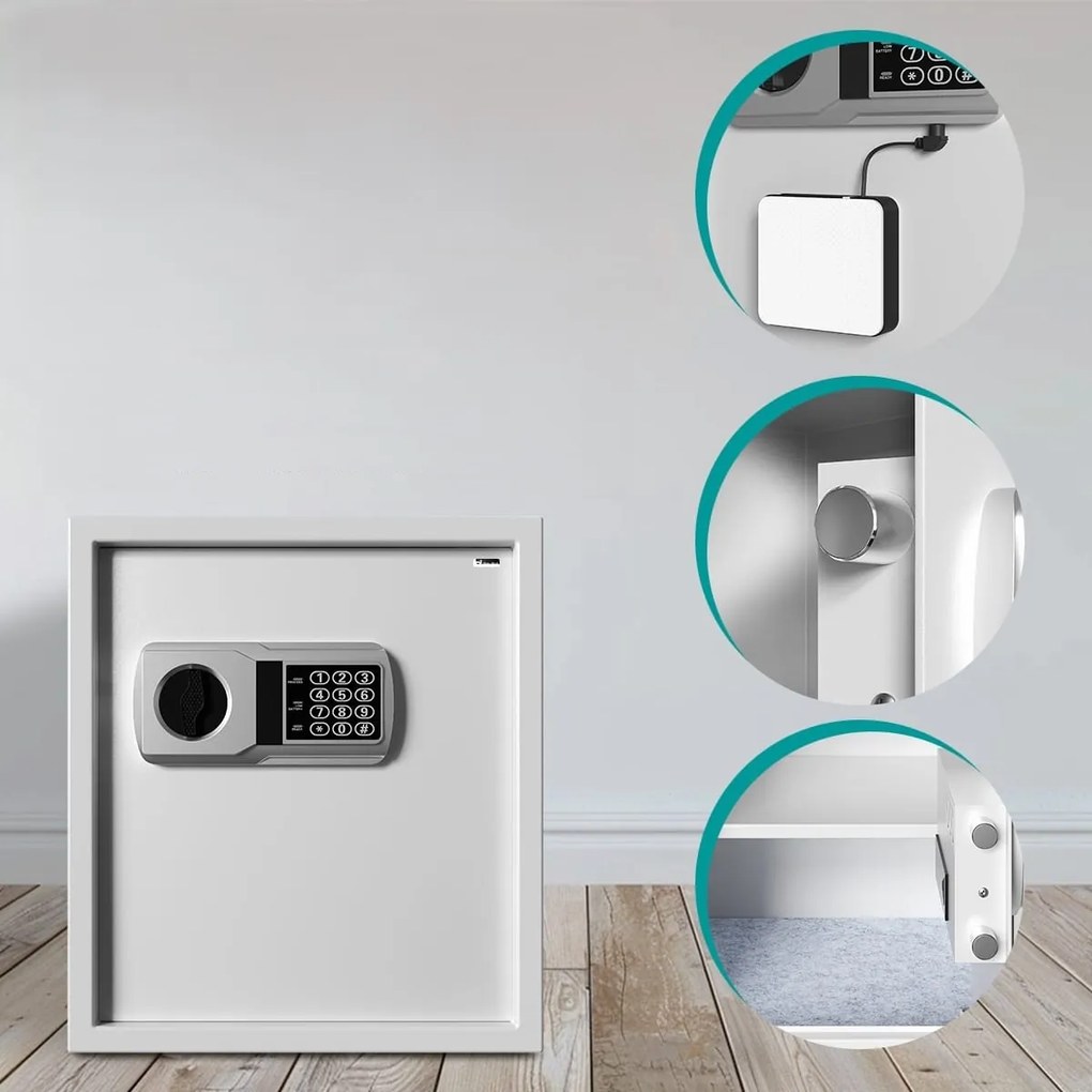Seif electric pentru mobilă SECURITY, 35x40x40cm Deuba