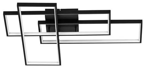 Aplica de perete sau tavan design geometric Alis negru