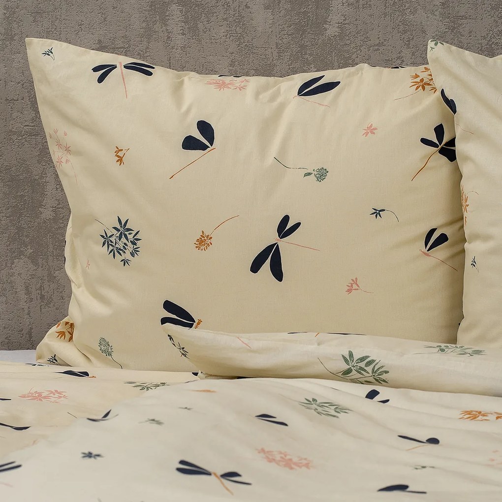 Lenjerie de pat din bumbac 4Home Dragonflies , 140 x 220 cm, 70 x 90 cm, 140 x 220 cm, 70 x 90 cm