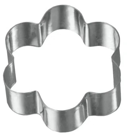 Set 6 forme din inox pentru tăiat aluat Metaltex Cookie Cutters