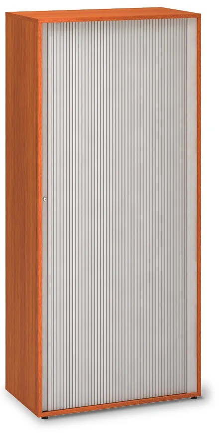 Dulap cu perle înalte ProOffice 80 x 45 x 178 cm, cireș