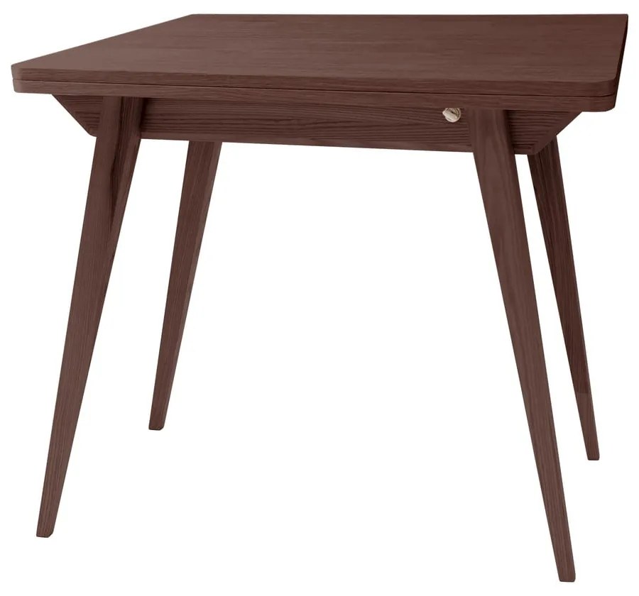 Masă de dining extensibilă cu blat cu aspect de lemn de frasin 65x90 cm Envelope – Ragaba