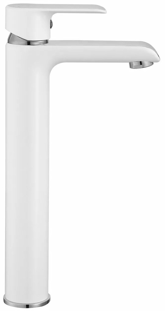 Baterie Bloom inalta alb/argintiu H30 cm