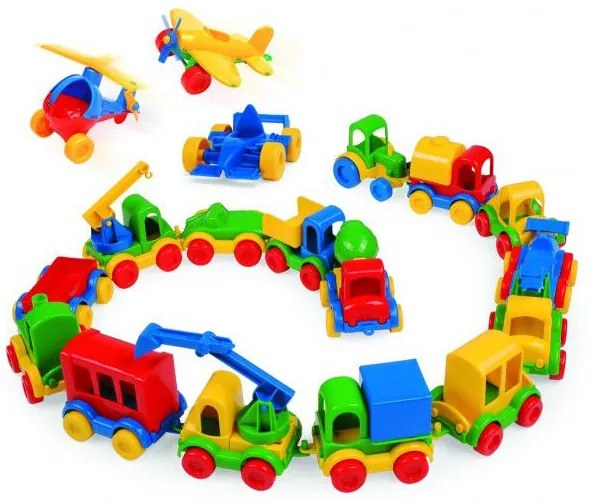 Mașinuțe plastic, 10cm, 10 modele