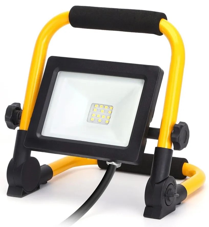 Proiector LED cu suport Aigostar LED/10W/230V 6500K IP65